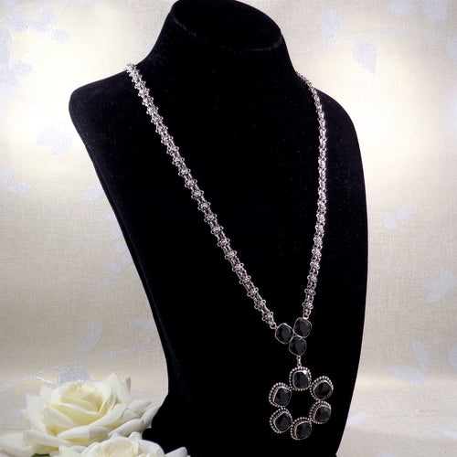 FLORET SPARKLE DROP LARIAT