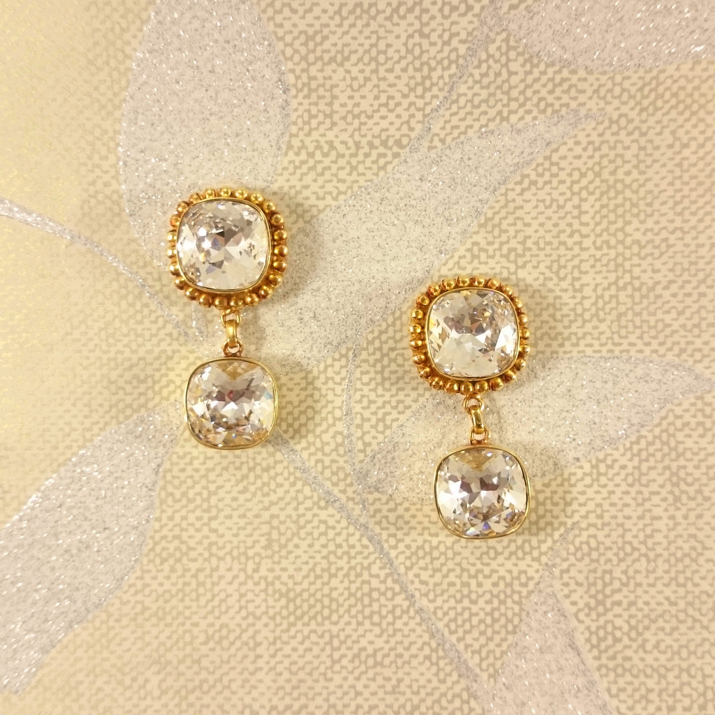 SPARKLE DROP EARRINGS