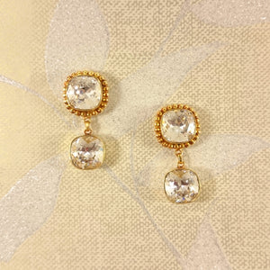 SPARKLE DROP EARRINGS