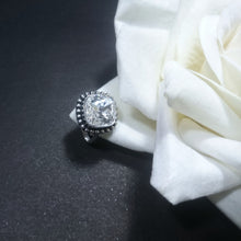 DEWY SPARKLE RING HANDMADE IN 925 SILVER