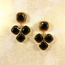 TRIO SPARKLE DROP EARRINGS