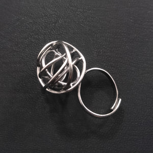 SCRIBBLE TOP RING