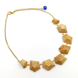 VIVID ANGLE NECKPIECE STYLE-2 HANDCRAFTED IN WOOD