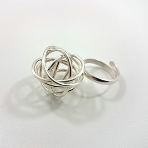 SCRIBBLE TOP RING