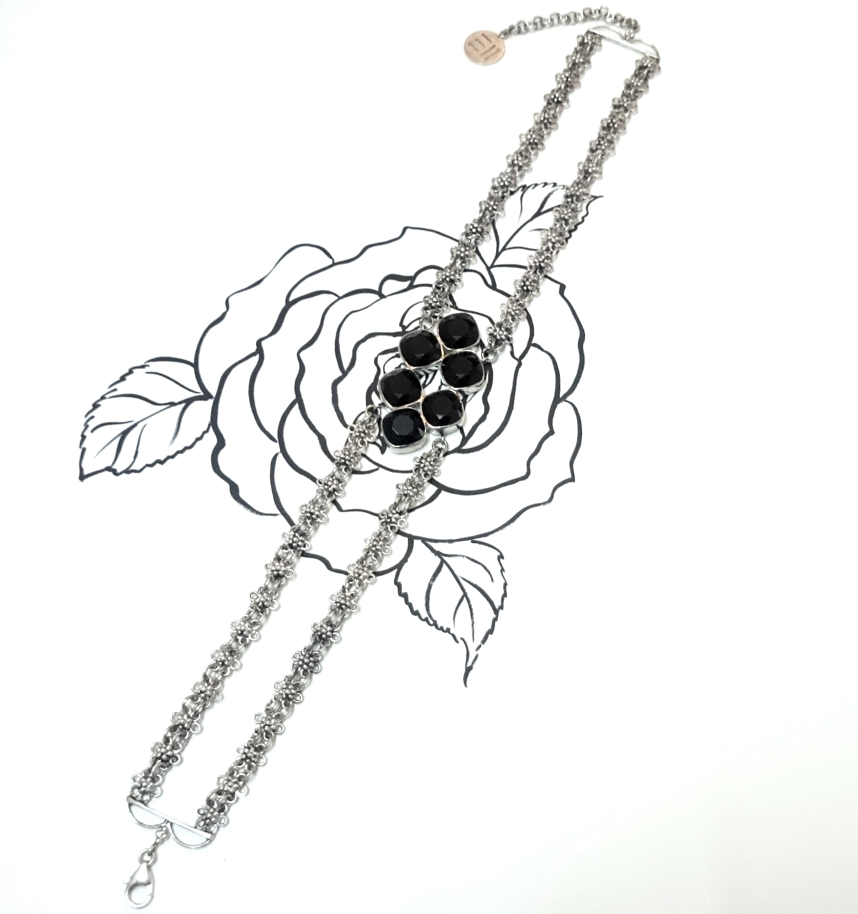 SENARY SPARKLE CHOKER