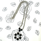 FLORET SPARKLE DROP LARIAT